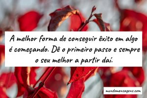 Mensagens de motivação