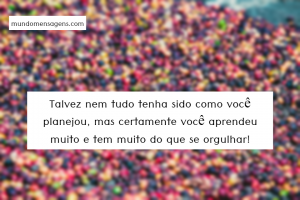Mensagens otimistas
