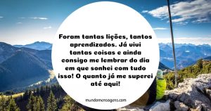 Mensagens de superação