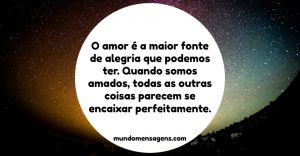 Mensagens sobre buscar felicidade
