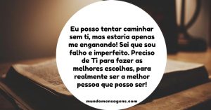 Oração pedindo direção à Deus